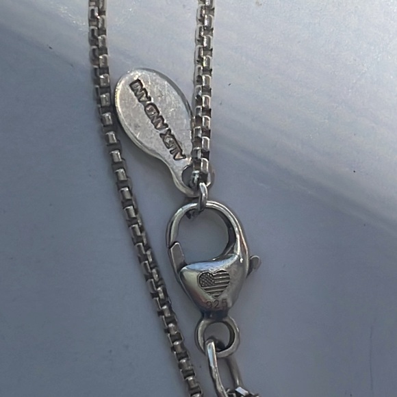 ALEX AND ANI Sterling Silver Adjustable Pull Chain - Picture 4 of 5